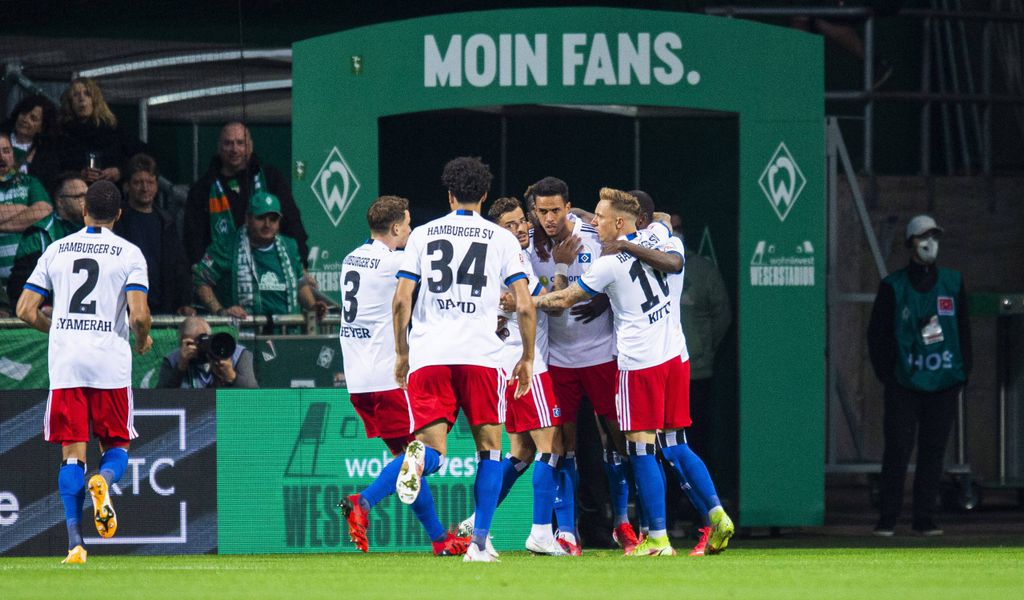 HSV gewinnt in Bremen
