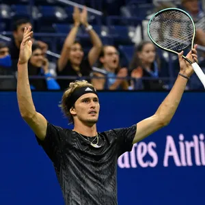 Ganz großes Tennis: Alexander Zverev freut sich auf das US-Open-Halbfinale gegen Novak Djokovic