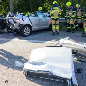 Unfall auf der A23