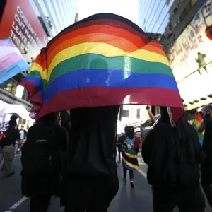 LGBTQ Flagge Transfrau