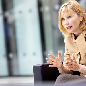 Doris Schröder-Köpf (SPD) in einem Interview im Juli 2021.