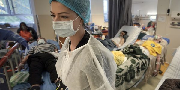 Wie hier in Bukarest sieht es in vielen rumänischen Kliniken derzeit aus: komplett überfüllt.
