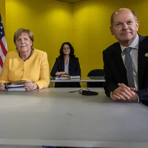 Biden, Merkel, Scholz