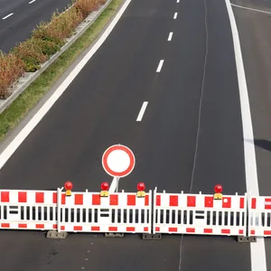 Autobahnsperrung bei Scharbeutz (Symbolbild)