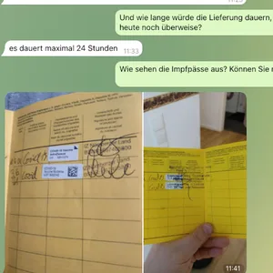 Screenshot Telegram-Chat.