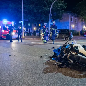 Die Unfallstelle in Billstedt.
