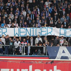 Hansa Rostock Fans im Stadion
