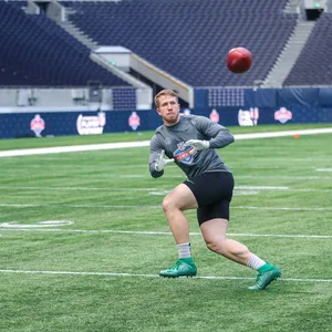 Hamburgs Sea Devil John Levi Kruse will den Sprung in die NFL schaffen.