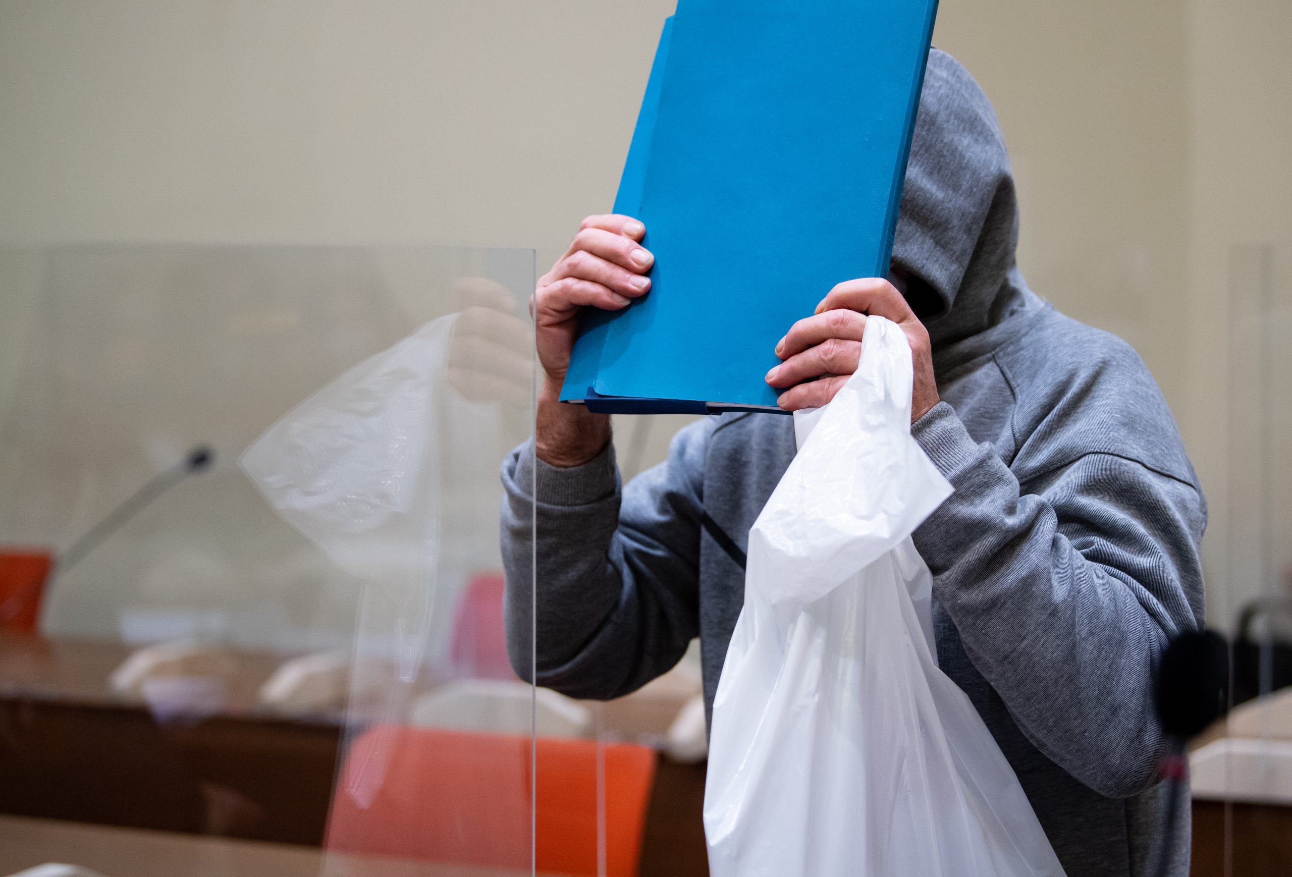 Angeklagter vor Gericht