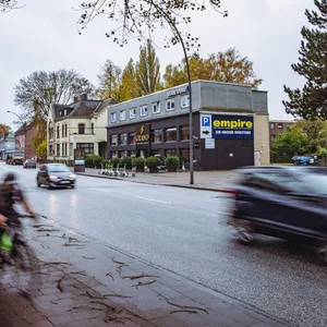 Ein Abschnitt der Kieler Straße soll laut Plänen von Rot-Grün bald nur noch eine Spur für den Autoverkehr haben.