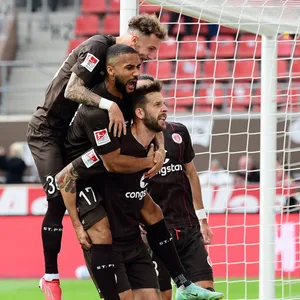 Hartel, Kyereh, Burgstaller, FC St. Pauli