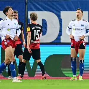 Die HSV-Profis mussten gegen Kiel die nächste Enttäuschung wegstecken.