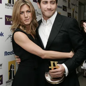 Jake Gyllenhaal und Jennifer Aniston 2005 beim Hollywood Film Festival.