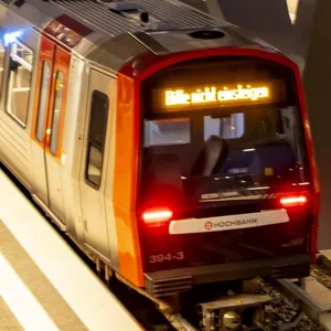 Derzeit endet die U-Bahn-Linie U4 an der Station Elbbrücken.