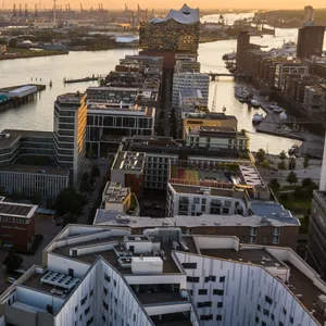 Luftbild Hafencity Hamburg