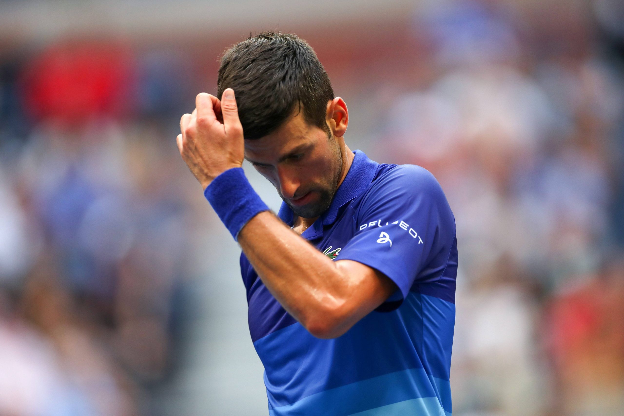 Novak Djokovic ist enttäuscht