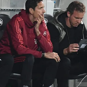 Dino Toppmöller (l.) und Julian Nagelsmann