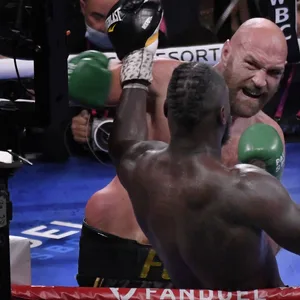 Tyson Fury im Kampf gegen Deontay Wilder