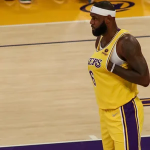 NBA-Superstar LeBron James von den LA Lakers