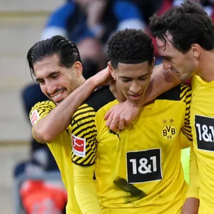 Emre Can, Jude Bellingham und Mats Hummels