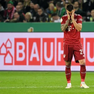 Frustrierter Lucas Hernandez