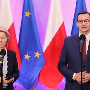 Von der Leyen und Morawiecki