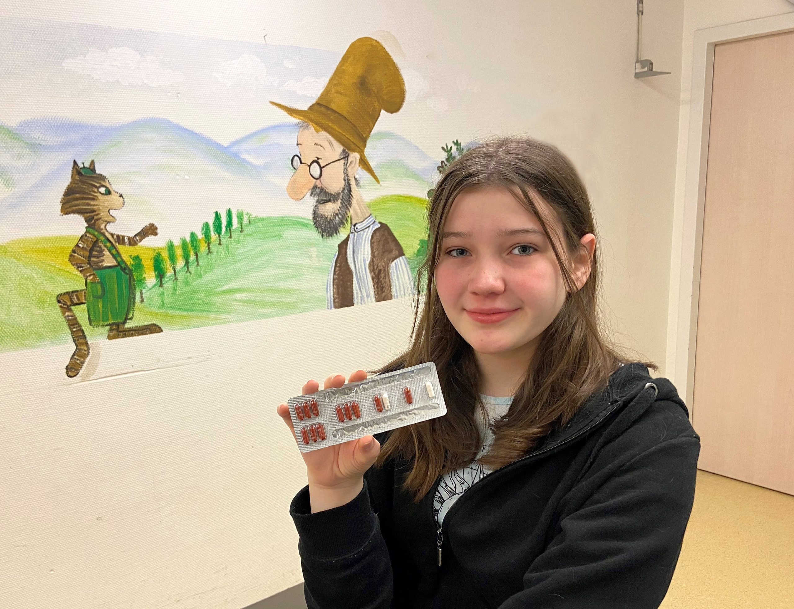 Die 15-jährige Carla beginnt als erste Patientin in Deutschland eine Therapie gegen die Erdnuss-Allergie.