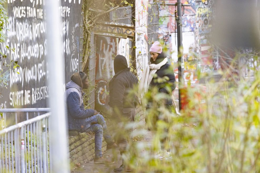 Drogendealer an der Hafentreppe