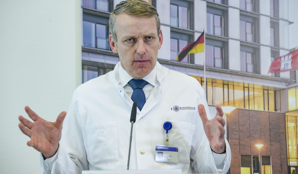Stefan Kluge, Direktor für Intensivmedizin am UKE.