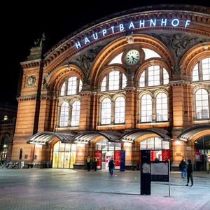 Der Bremer Hauptbahnhof wird am Wochenende zur Waffenverbotszone.
