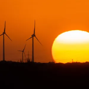 Klimaschutz Geld Windräder