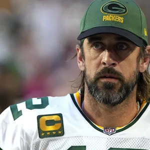 NFL-Quarterback Aaron Rodgers von den Green Bay Packers