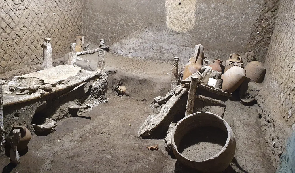Sklavenzimmer in Pompeji