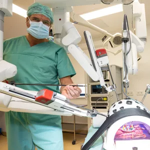 OP-Roboter im Krankenhaus