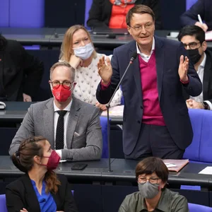 Bundestag mit Lauterbach