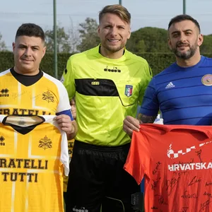 Ciro Immobile war Schiedsrichter bei Charity-Partie