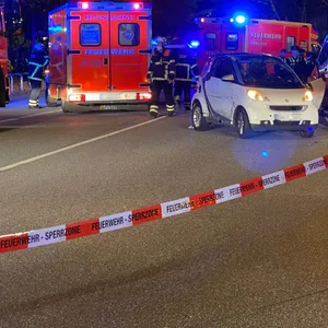 Unfallort auf der Feldstraße