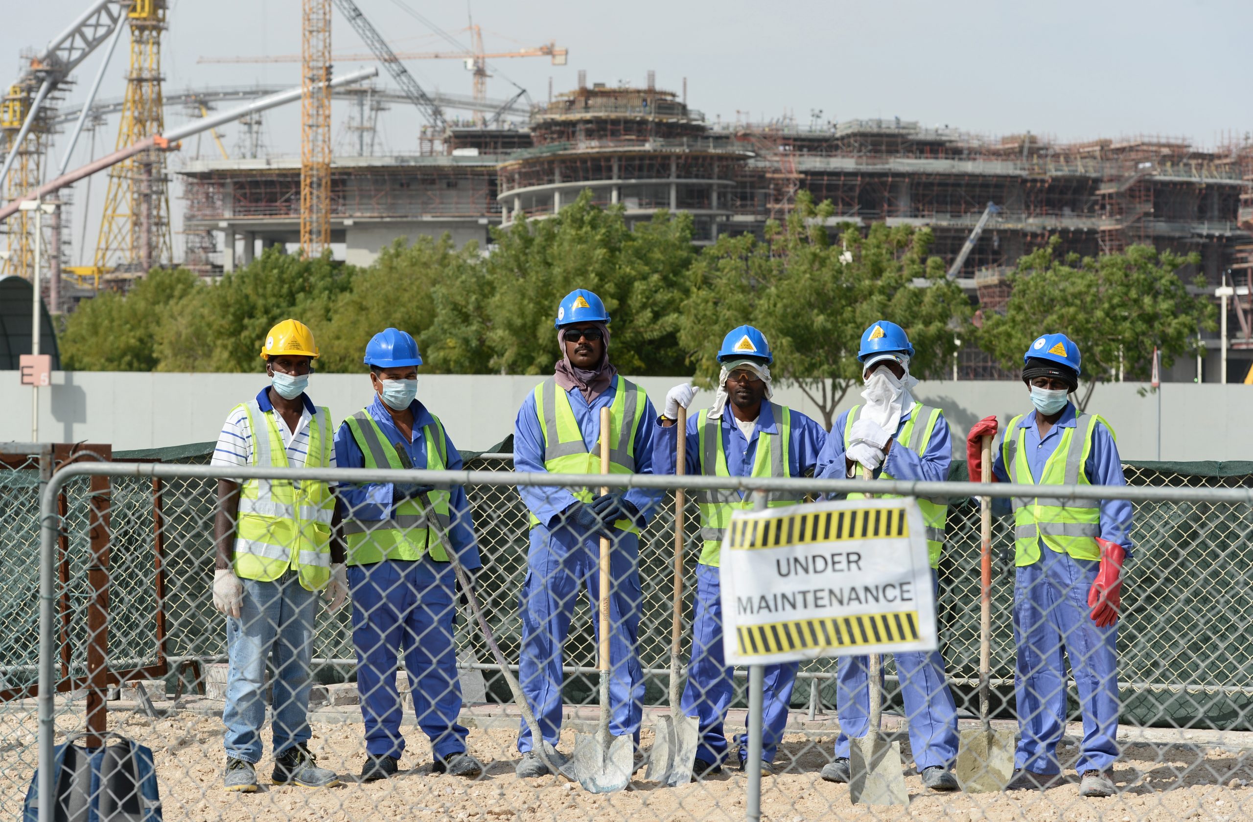 Gastarbeiter in Doha