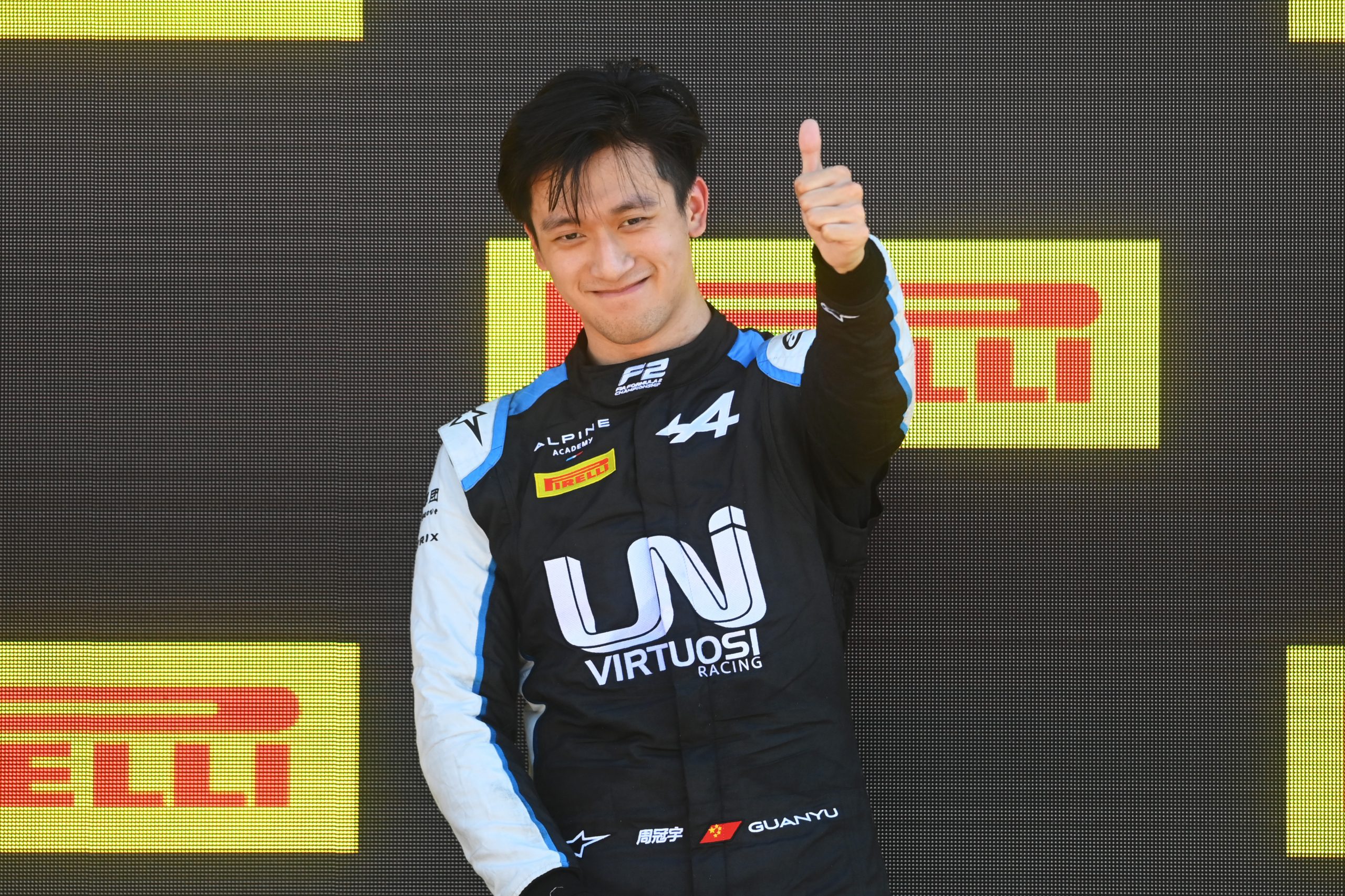 Rennfahrer Guanyu Zhou