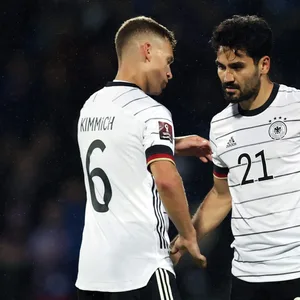Nationalspieler Joshua Kimmich und Ilkay Gündogan