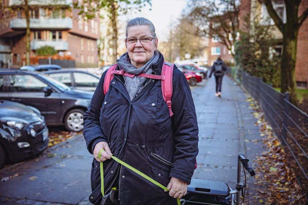 Helga Soltan hat noch keine Kontrolle in der Holstenstraße miterlebt