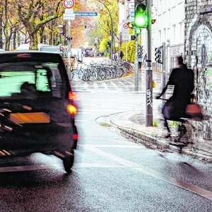Der Lessingtunnel ist zwar saniert, aber Radfahrer fürchten sich hier.