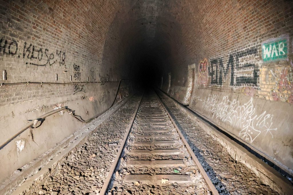 Blick in den Schellfischtunnel