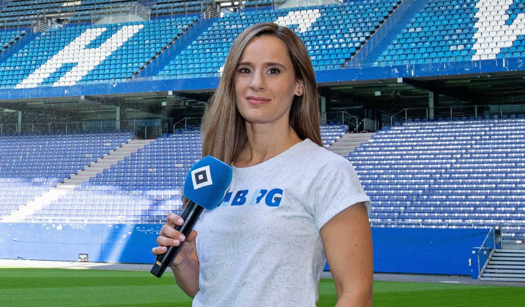 HSV-Stadionsprecherin Christina Rann im Podcast „Herz.Schlag.Verein“