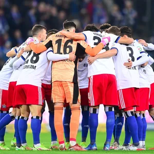 Die Profis des HSV.