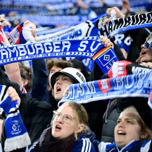 HSV-Fans im Volksparkstadion