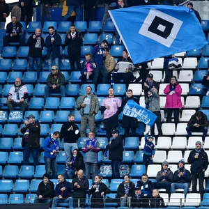 HSV-Fans Volksparkstadion