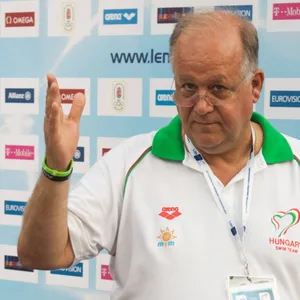 Ungarischer Olympia-Schwimmtrainer György Turi