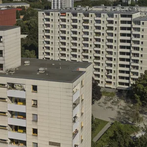 Wohnäuser Siedlung Berlin Friedrichshain