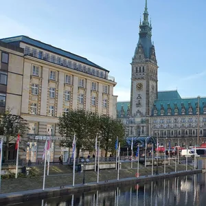 Rathausmarkt in Hamburg